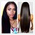 cheap Human Hair Wigs-Human Hair Full Lace Lace Front Wig Straight 130% Density 100% Hand Tied African American Wig Natural Hairline Short Medium Long Women&#039;s
