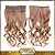 cheap Clip in Extensions-5 clips wavy honey brown 12 synthetic hair clip in hair extensions for ladies more colors available