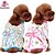 preiswerte Hundekleidung-Cat Dog Shirt / T-Shirt Pajamas Cartoon Casual / Daily Dog Clothes Puppy Clothes Dog Outfits Yellow Blue Pink Costume for Girl and Boy Dog Cotton S M L XL XXL