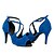 cheap Latin Shoes-Women&#039;s Dance Shoes Flocking Salsa Shoes High Heel Stiletto Heel Non Customizable Black / Red / Blue / Professional