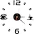 Недорогие Настенные часы «Сделай-сам»-Настенные часы Модерн/Повседневный/Офисный - Круглый
