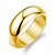 cheap Rings-Men&#039;s Band Ring White Golden Titanium Steel Gold Plated Ladies Fashion Wedding Party Jewelry