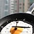 abordables Horloges murales fantaisie-paroi poêle à frire suspendus horloge en forme avec omelette (couleur aléatoire)