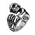 cheap Men&#039;s Rings-Brand Mens Jewellery Rings Skull Ring Stainless Steel Jewelry Skeleton Hand Punch Punk Rock Boy Vintage Rings