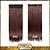 Недорогие Зажим в расширениях-Длиной 5 роликов прямо коричневый синтетический зажим для волос в волос расширений для дам