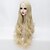 cheap Costume Wigs-Synthetic Wig Loose Wave Loose Wave Wig Blonde Very Long Blonde Synthetic Hair Women‘s Middle Part Blonde