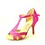 cheap Dance Shoes-Women&#039;s Latin Shoes / Salsa Shoes Satin Buckle Sandal Rhinestone / Buckle Customized Heel Customizable Dance Shoes Almond / Nude / Bronze