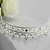 preiswerte Hochzeit Kopfschmuck-Strass / Aleación Tiaras mit 1 Hochzeit Kopfschmuck