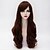 cheap Costume Wigs-Synthetic Hair Wigs Curly Capless Brown