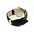abordables Relojes de moda-Mujer Reloj de Moda Cuarzo PU Banda Negro Marrón Negro Marrón