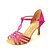 cheap Dance Shoes-Women&#039;s Latin Shoes / Salsa Shoes Satin Buckle Sandal Buckle Customized Heel Customizable Dance Shoes Almond / Nude / Bronze
