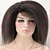 Χαμηλού Κόστους Περούκες από ανθρώπινα μαλλιά-Φυσικά μαλλιά Πλήρης Δαντέλα Χωρίς Κόλλα Δαντέλα Μπροστά Χωρίς Κόλλα Πλήρης Δαντέλα Περούκα στυλ Βραζιλιάνικη Σγουρά Afro Περούκα 130% Πυκνότητα μαλλιών / Φυσική γραμμή των μαλλιών / Χωρίς κόλλα