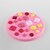 abordables Moldes para pasteles-botón joya pastel fondant en forma de molde de silicona chocolate, herramientas de decoración para hornear
