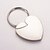 preiswerte Schlüsselanhängergeschenke-Rostfreier Stahl Keychain Favors-1 Stück / Set Schlüsselanhänger individualisiert Silber
