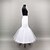 cheap Wedding Slips-Wedding / Special Occasion Slips Tulle / Polyester Floor-length Mermaid and Trumpet Gown Slip with