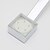 abordables Pommeaux de douche à LED-Contemporain Douchette Chrome Fonctionnalité for  LED Effet pluie , Pomme de douche