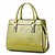 cheap Handbag &amp; Totes-Women&#039;s Bags PU Tote Shoulder Bag Rivet for Wedding Event/Party Shopping Casual Formal Office &amp; Career Outdoor All Seasons Fuchsia Green