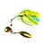 abordables Leurres et mouches pour la pêche-8 pcs Spinnerbaits leurres souples Leurre Buzzbait &amp; Spinnerbait Flottant Bass Truite Brochet Pêche en mer Pêche d&#039;eau douce Plastique dur Silicone Métal