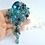 cheap Brooches-Women&#039;s Vintage Cute Party Fashion Gemstone &amp; Crystal Crystal Turquoise Alloy Green Screen Color Jewelry For Daily