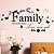 billige Vægklistermærker-wall stickers wall decals stil nye familie engelske ord&amp;amp; citerer pvc wall stickers