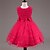 cheap Party Dresses-Kids Little Girls&#039; Dress Solid Colored White Purple Red Sleeveless Lace Bow Dresswear Dresses Summer Slim