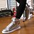 Χαμηλού Κόστους Ανδρικά Sneakers-Αντρικό Παπούτσια Δερματίνη Μικροΐνα Άνοιξη Καλοκαίρι Φθινόπωρο Χειμώνας Ανατομικό Λουράκι στον Αστράγαλο Φερμουάρ Κορδόνια Διαφορετικά