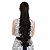 Недорогие шиньоны-На клипсе Кудрявый Волосы Наращивание волос 28 дюйм Черный Темно-коричневый # 18 #P27.613