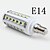 billige Elpærer-E14 B22 E26/E27 LED-kolbepærer 44 leds SMD 5050 Varm hvid Naturlig hvid 2800lm 2800KK Vekselstrøm 220-240V