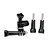 cheap Accessories For GoPro-Accessories Screw Mic Adapters Mount / Holder High Quality For Action Camera Gopro 5 Xiaomi Camera Gopro 4 Session Gopro 4 Gopro 3 Gopro