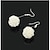 voordelige Oorbellen-Dames Kubieke Zirkonia Druppel oorbellen Dames Europees Modieus Kubieke Zirkonia Platina Verguld oorbellen Sieraden Zilver Voor