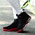 Χαμηλού Κόστους Γυναικεία Αθλητικά Παπούτσια-Ανδρικά / Γυναικεία Άνοιξη / Καλοκαίρι / Φθινόπωρο Κορδόνια Δερματίνη Μπάσκετ Μαύρο / Κόκκινο