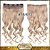 cheap Clip in Extensions-5 clips wavy honey brown 12 synthetic hair clip in hair extensions for ladies more colors available