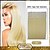 abordables Extensions Adhésives-Febay A Coller Extensions de cheveux Naturel humains Droit Cheveux Naturel humain Blond platine