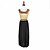 cheap Women&#039;s Dresses-Dress - Solid Colored Summer Cotton Gold