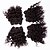 abordables Extensiones para el cabello de color natural-Extensiones de Pelo Natural Cabello Brasileño Kinky Curly Tejido rizado Pelo Natural Tejidos Humanos Cabello El cabello humano teje Negro Natural / Kinky rizado