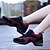 baratos Ténis de Dança-Mulheres Sapatos de Dança Moderna Têni Salto Baixo Sintético Cadarço Preto e Vermelho / Preto / Branco