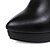 Χαμηλού Κόστους Γυναικείες Μπότες-Γυναικείο Παπούτσια Δερματίνη Άνοιξη Φθινόπωρο Χειμώνας Τακούνι Στιλέτο Μποτίνια Αστραφτερό Γκλίτερ Για Φόρεμα Μαύρο