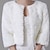 cheap Faux Fur Wraps-Faux Fur White Coats / Jackets Wedding / Party Evening Fur Wraps / Fur Coats With Smooth / Fur