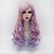 baratos Peruca para Fantasia-Cosplay Costume Wig Synthetic Wig Cosplay Wig Wavy Wavy Wig Ombre Pink Synthetic Hair Women&#039;s Ombre