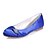 cheap Wedding Shoes-Women&#039;s Satin Spring / Summer / Fall Flat Heel Rhinestone Blue / Champagne / Ivory / Wedding / Party &amp; Evening