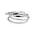 olcso Divatos gyűrű-Női Gyűrű Menj gyűrűk 1db Képernyő Szín Arany Ezüst Ötvözet hölgyek Szokatlan Egyedi Parti Ékszerek Olcsó
