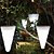 cheap Décor &amp; Night Lights-Solar White Outdoor Garden Hanging Tree Cornet Cone LED Lights