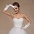 cheap Party Gloves-Lace / Nylon Elbow Length Glove Bridal Gloves / Party / Evening Gloves With Bowknot