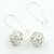 cheap Earrings-Women&#039;s Cubic Zirconia Drop Earrings Ladies European Fashion Cubic Zirconia Platinum Plated Earrings Jewelry Silver For