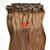 Χαμηλού Κόστους Εξτένσιον Μαλλιών με Κλιπ-16 «-28» indian ανθρώπινα μαλλιά κλιπ σε επεκτάσεις τρίχας 100g ίσια 7pcs / packindian μαλλιά