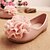 Недорогие Обувь для девочек-ДЕВУШКА - Обувь на плоской подошве ( Розовый/Бежевый ) - Удобная обувь/С круглым носком