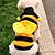 cheap Dog Clothes-Cat Dog Costume Hoodie Animal Cosplay Winter Dog Clothes Puppy Clothes Dog Outfits Yellow Costume for Girl and Boy Dog Polar Fleece XS S M L XL