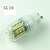 abordables Ampoules électriques-1pc 3 W Ampoules Maïs LED 400 lm G9 GU10 T 60 Perles LED SMD 2835 Décorative Blanc Chaud Blanc Froid 220-240 V 85-265 V