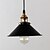 abordables Éclairages pour îlot-BriLight 22(8.8&quot;) Style mini Lampe suspendue Verre Finitions Peintes Rétro 110-120V / 220-240V