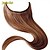 Недорогие Пряди волос на клейкой основе-Flip In Расширения человеческих волос Прямой Натуральные волосы Накладки из натуральных волос Бразильские волосы Пряди от Halo Жен. Серый